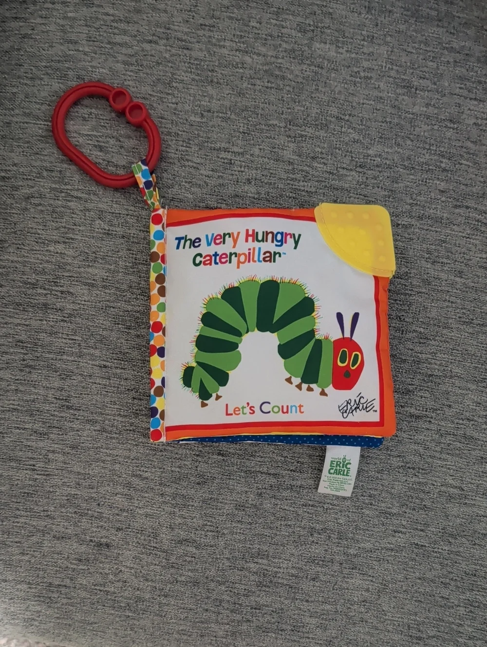 The Very Hungry Caterpillar Let's Count Soft Toy Book